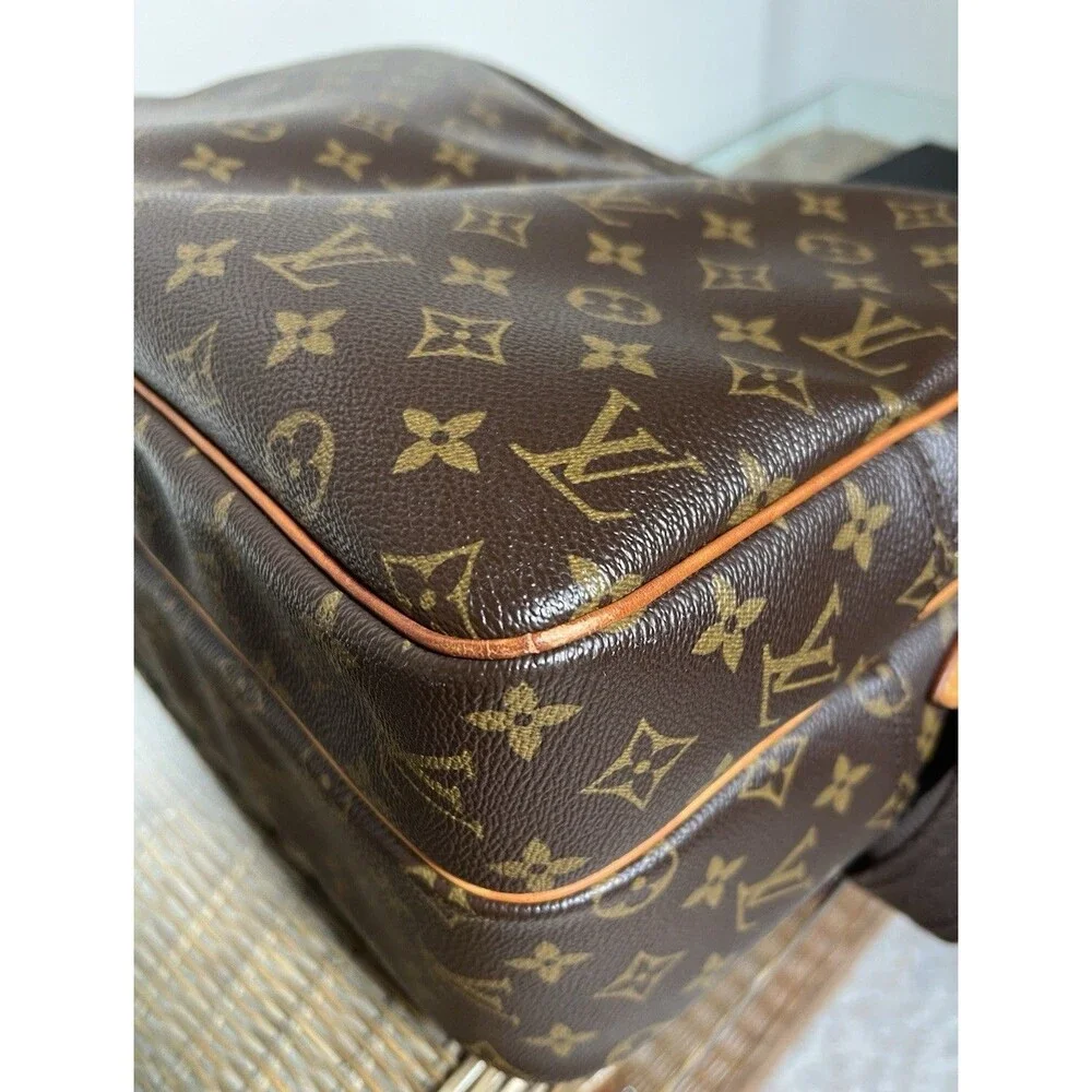 Louis Vuitton Monogram Reporter PM Bag Brown Coated Canvas  SP0054 May 2004